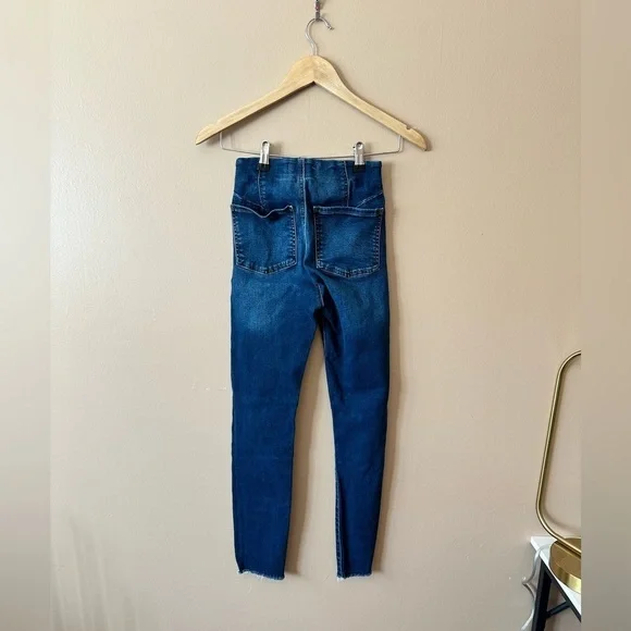 We The Free Stretch Skinny Jean SZ 26 Blue - Picture 2 of 8